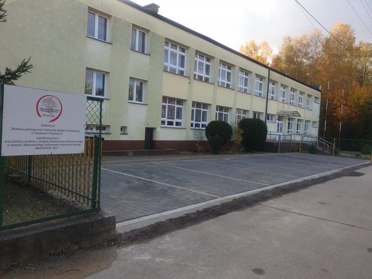 parking przy PSP w Gąsawach Rządowych 02