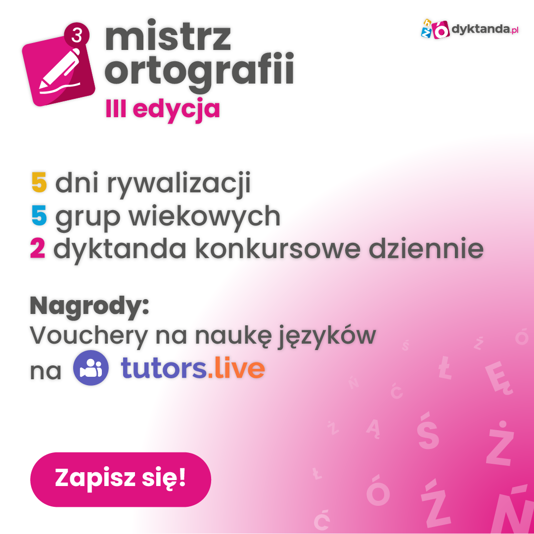 mistrz ortografii 3 edycja