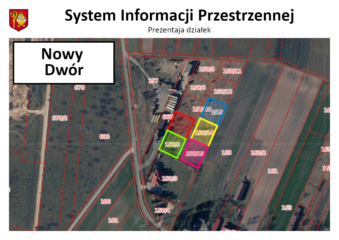 Wizualizacja - działki Nowy Dwór