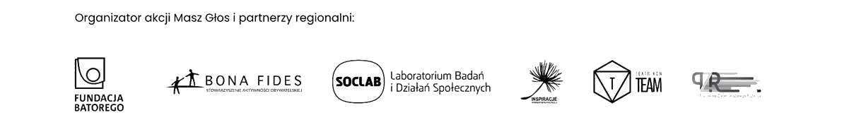 oragnizatorzy akcji masz glos