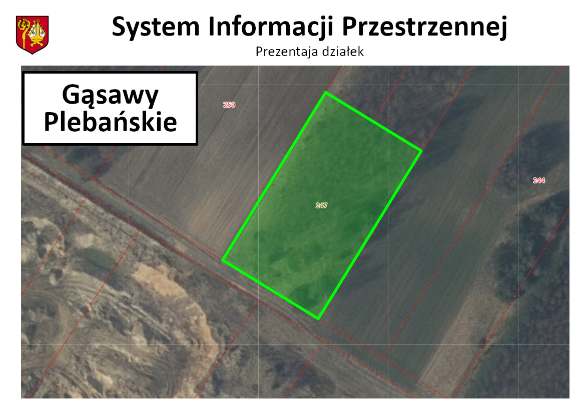 prezentacja działek Gąsawy Plebanskie 247