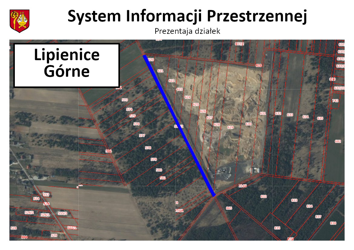 Wizualizacja - działki Lipienice Górne