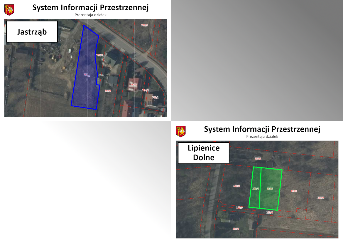 Prezentacja działek