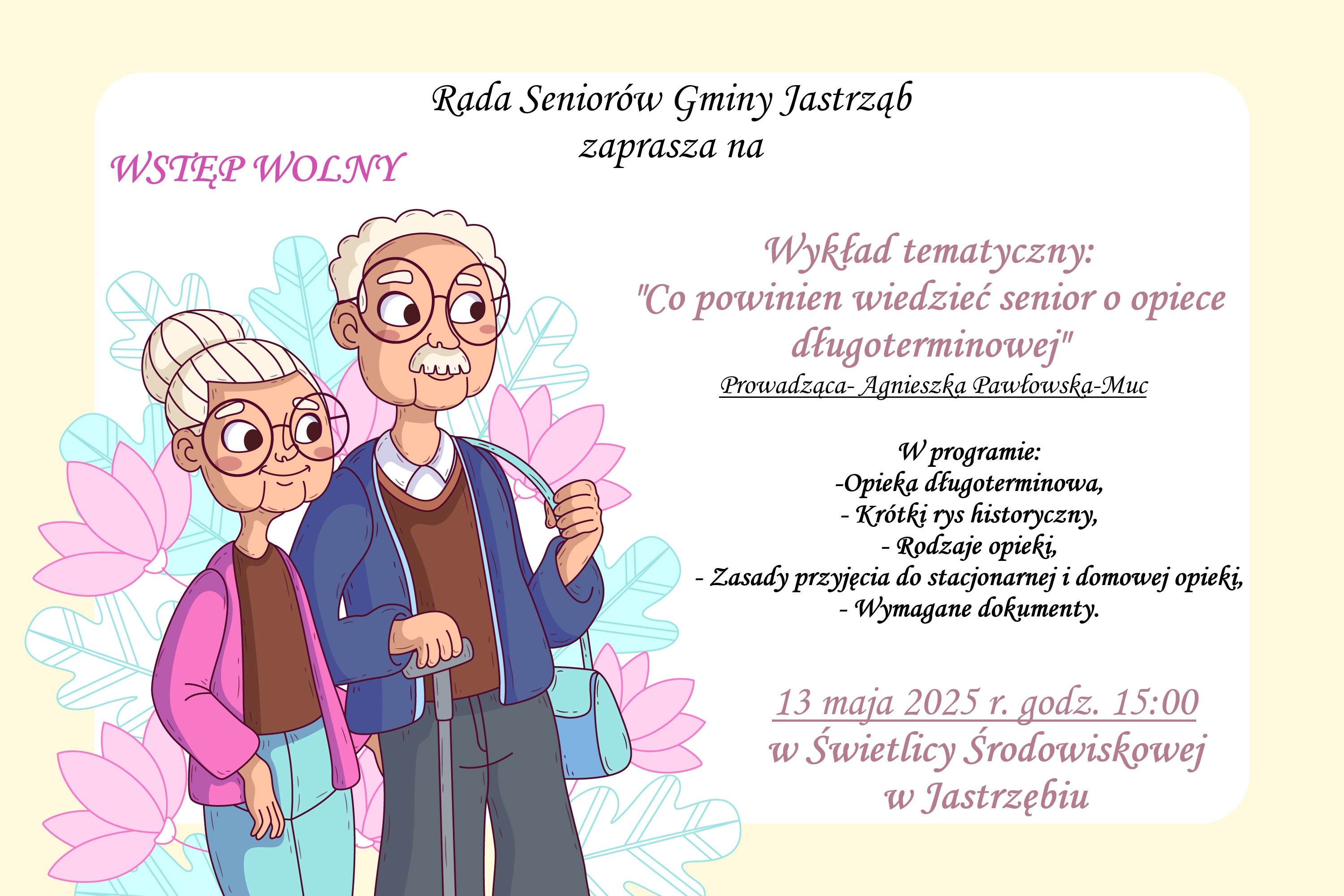 Zaproszenie - tekst w artykule