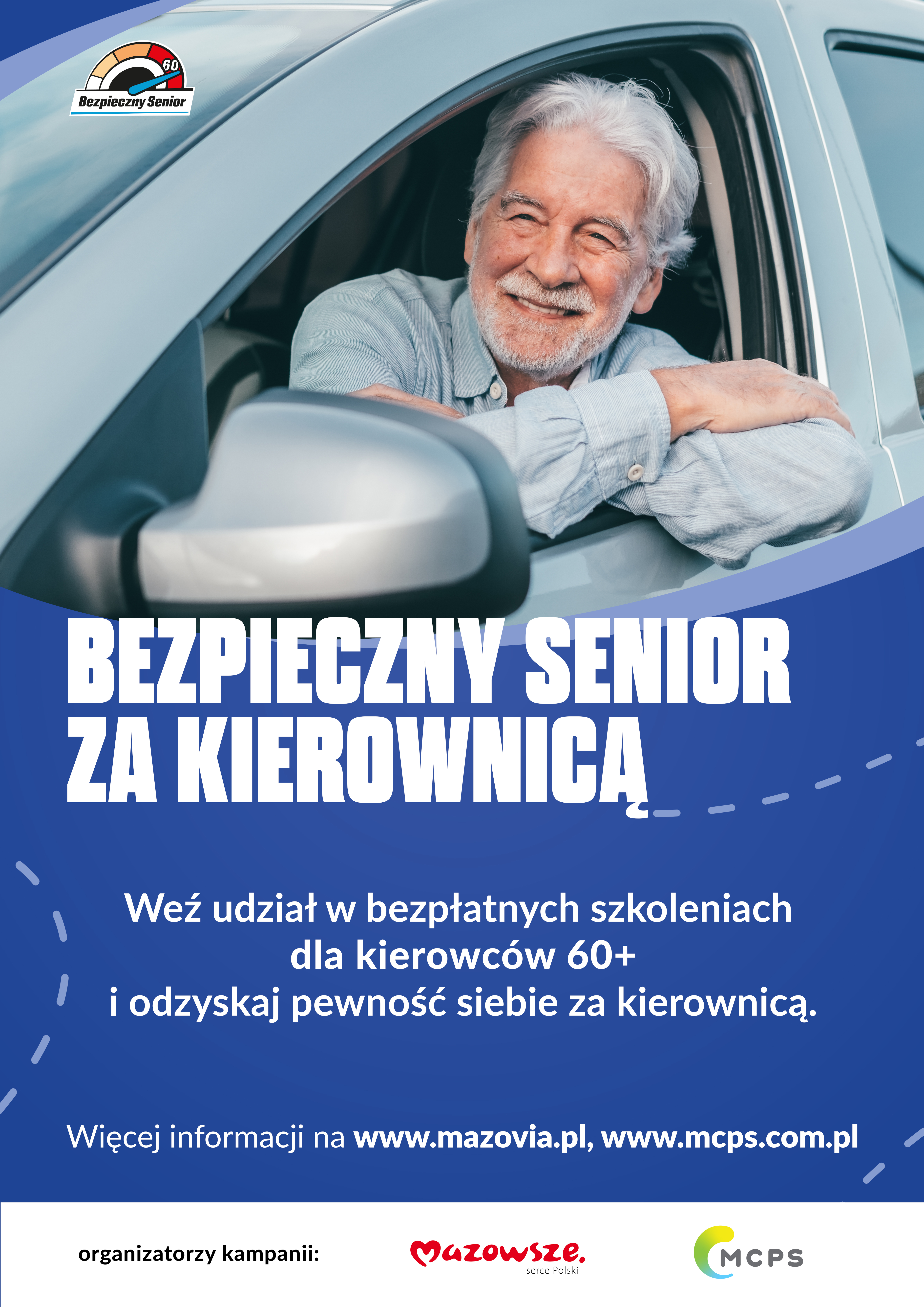 Plakat "Bezpieczny Senior za Kierownicą" - treść w artykule