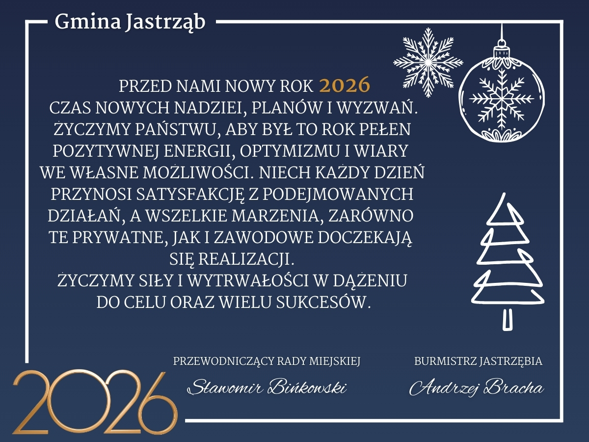 Życzenia Noworoczne - treść w artykule