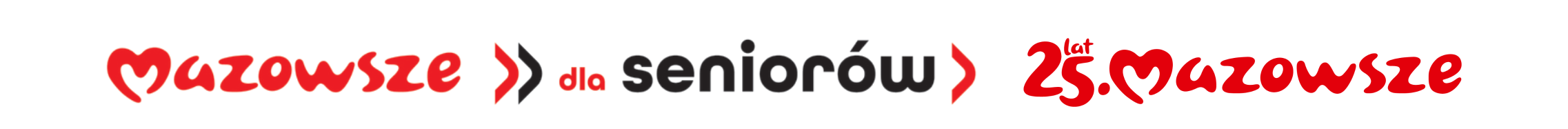 logo mazowsze dla seniorów 25lat mazowsze