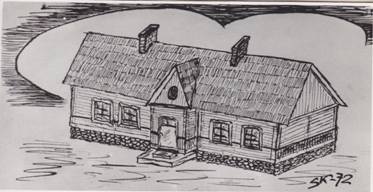 Prawdopodobny budynek szkoły z roku 1896