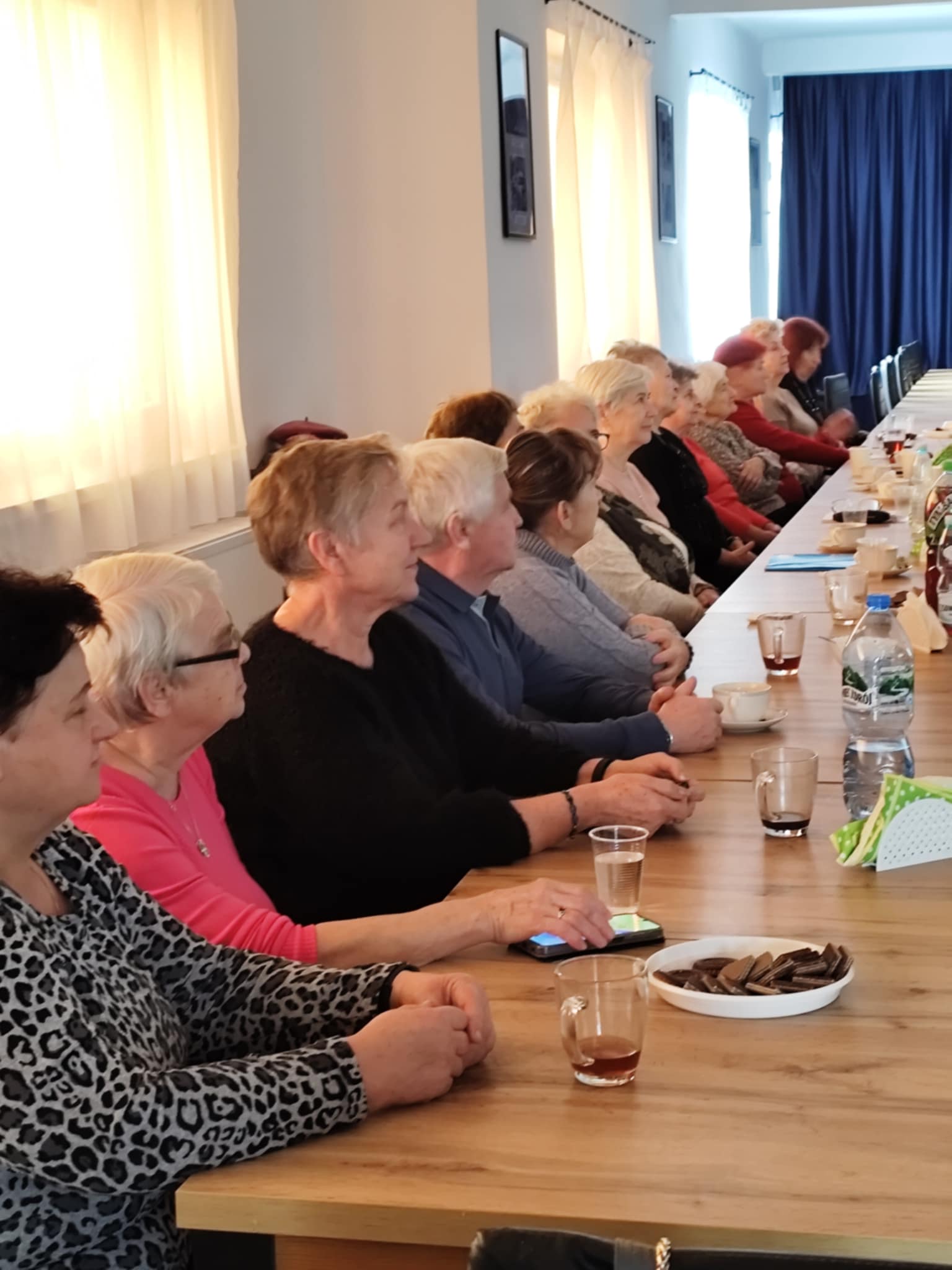 Zdrowo i bezpiecznie dla seniorów Gminy Jastrząb - Uczestnicy na zajeciach 